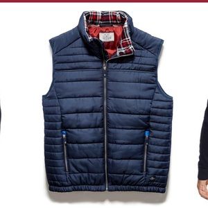 Men’s Flag and Anthem Puffer Vest